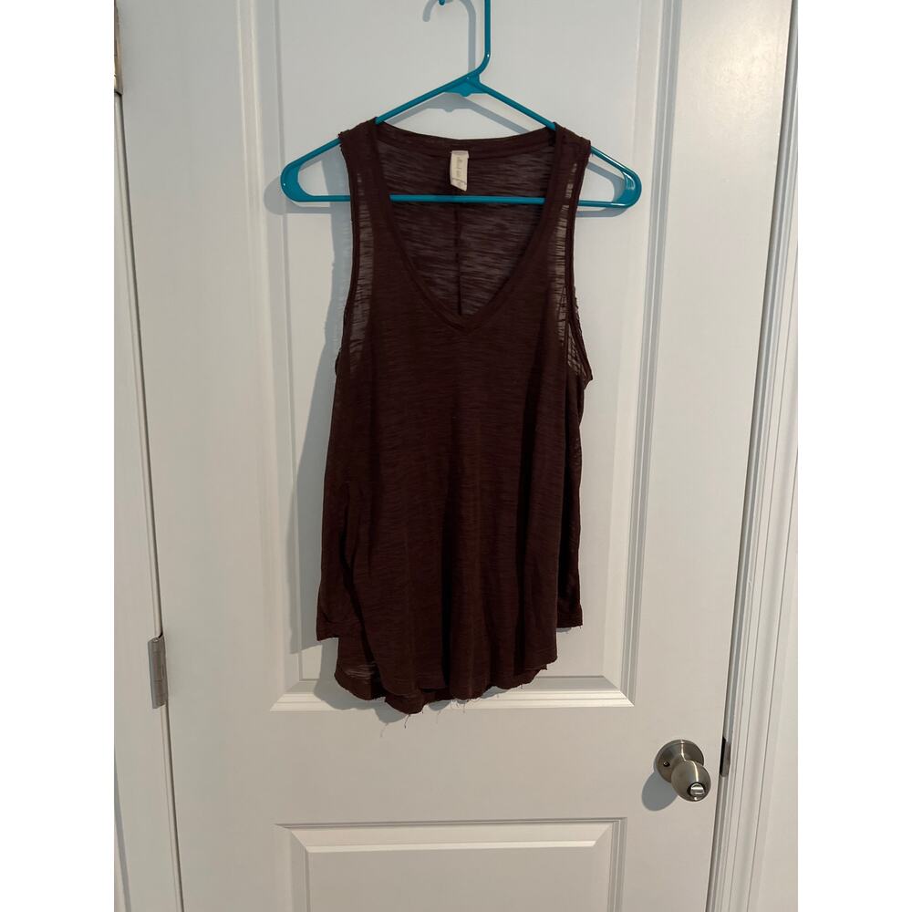 Altar’d State Burgundy Tank Top – Size Medium
